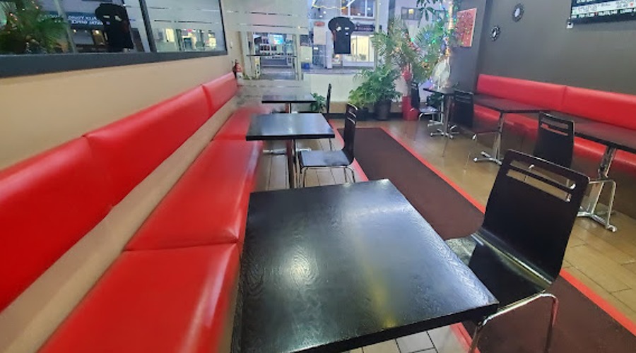 Shawarma Frenzy 1011 Pape Ave, East York, Ontario inside view